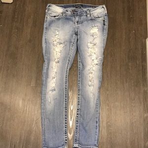 Silver Tuesday 29w29L Lace Inlay